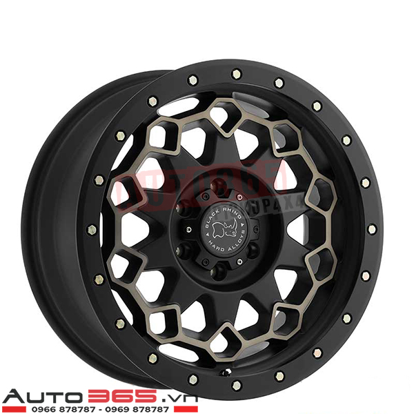 MÂM XE BÁN TẢI BLACK RHINO DIAMANTE SIZE 20×9 ET-12